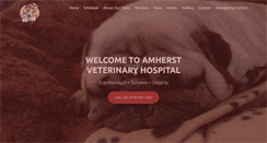 Desktop Screenshot of amherstvh.com